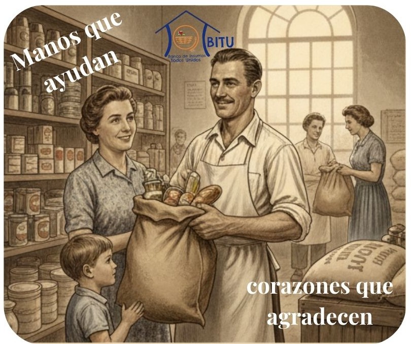 Manos que ayudan, corazones que agradecen